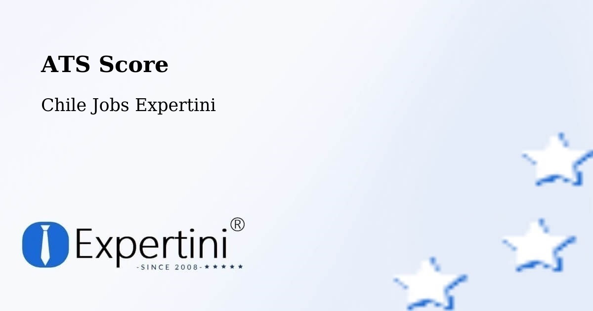 Resume ATS Score & Job Description Match Tool – Rinconada - Chile Jobs Expertini